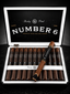 Full view of Rocky Patel Number 6 cigar by Anchor & Ash Cigar Co., showcasing its dark, smooth wrapper and premium cigar profile.