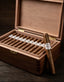 A Alec Bradley Mira Flor Ct Churchill cigar by Anchor & Ash Cigar Co., showcasing a premium wrapped cigar with detailed band and rich tobacco leaf.