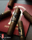 Anchor & Ash Cigar Co. Alec Bradley Safe Keepings Toro cigar in a protective wooden box, showcasing premium cigar packaging.